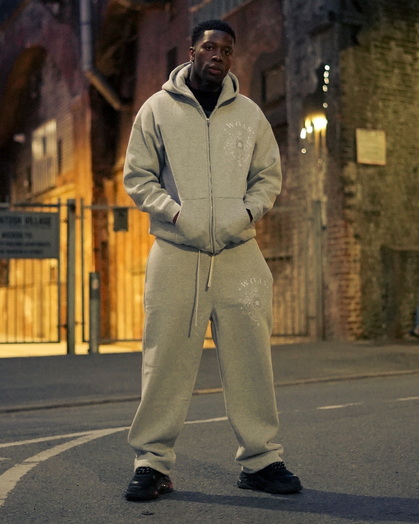 Members Only Tracksuit - Grey