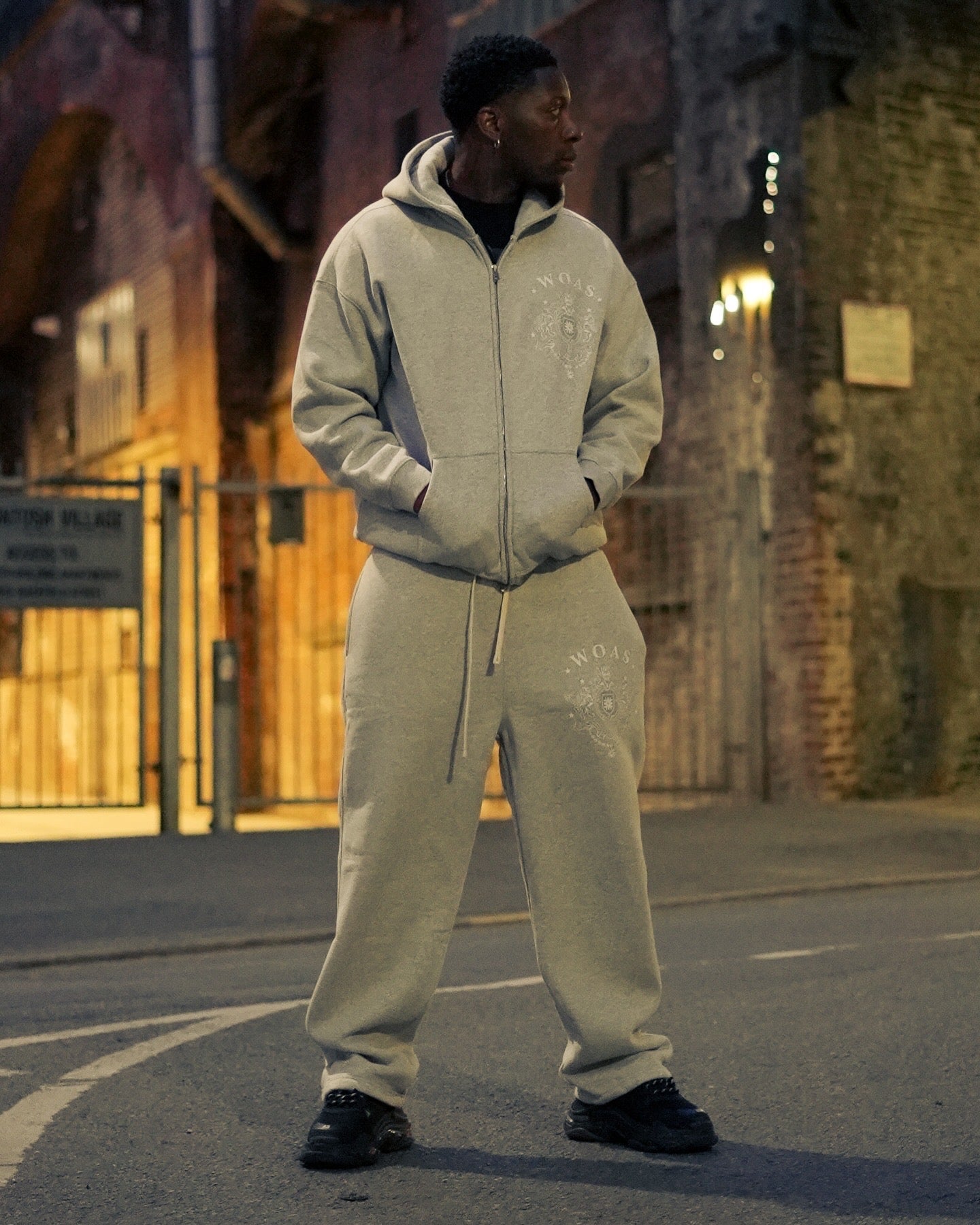 Members Only Tracksuit - Grey