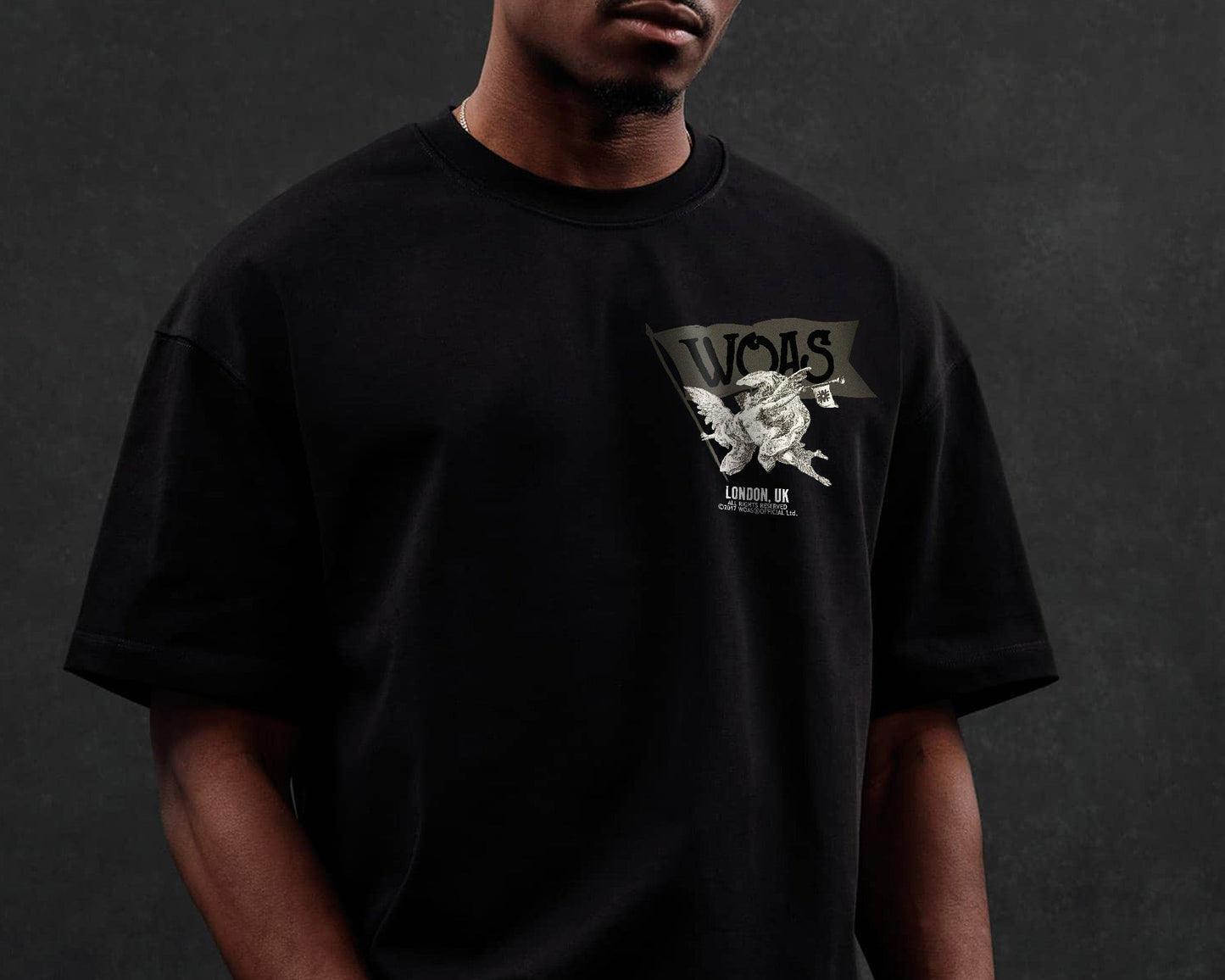 REIGN TEE - BLACK