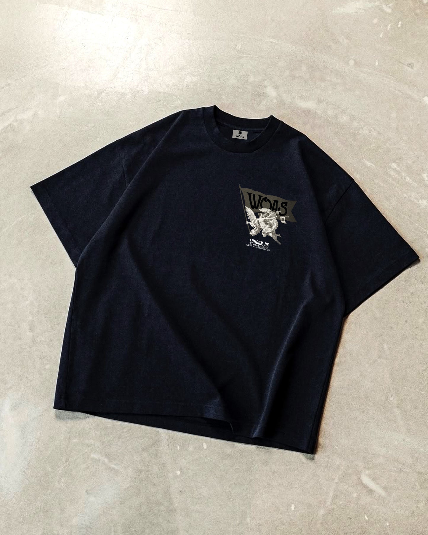 REIGN TEE - BLACK