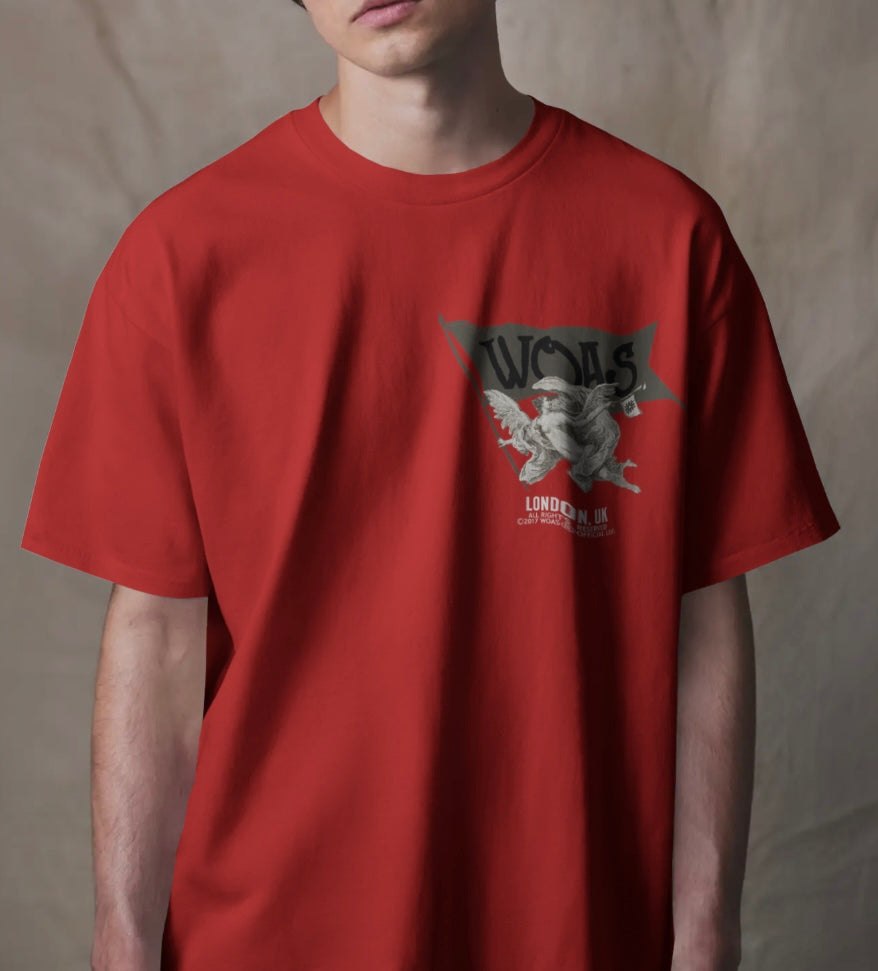 REIGN TEE - CRIMSON