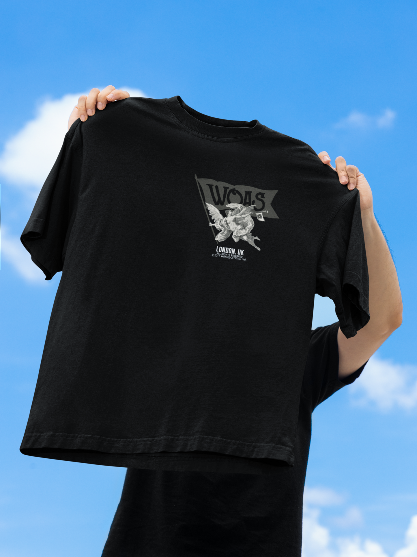 REIGN TEE - BLACK