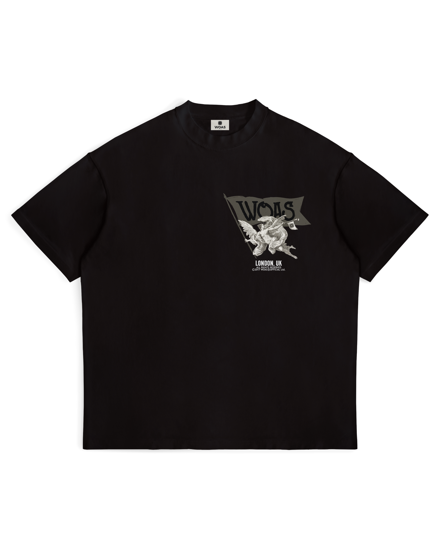REIGN TEE - BLACK