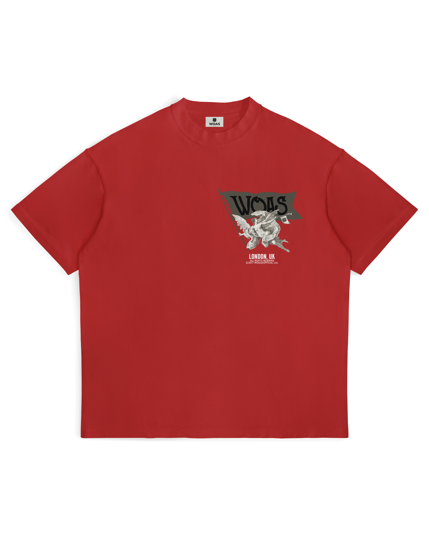 REIGN TEE - CRIMSON
