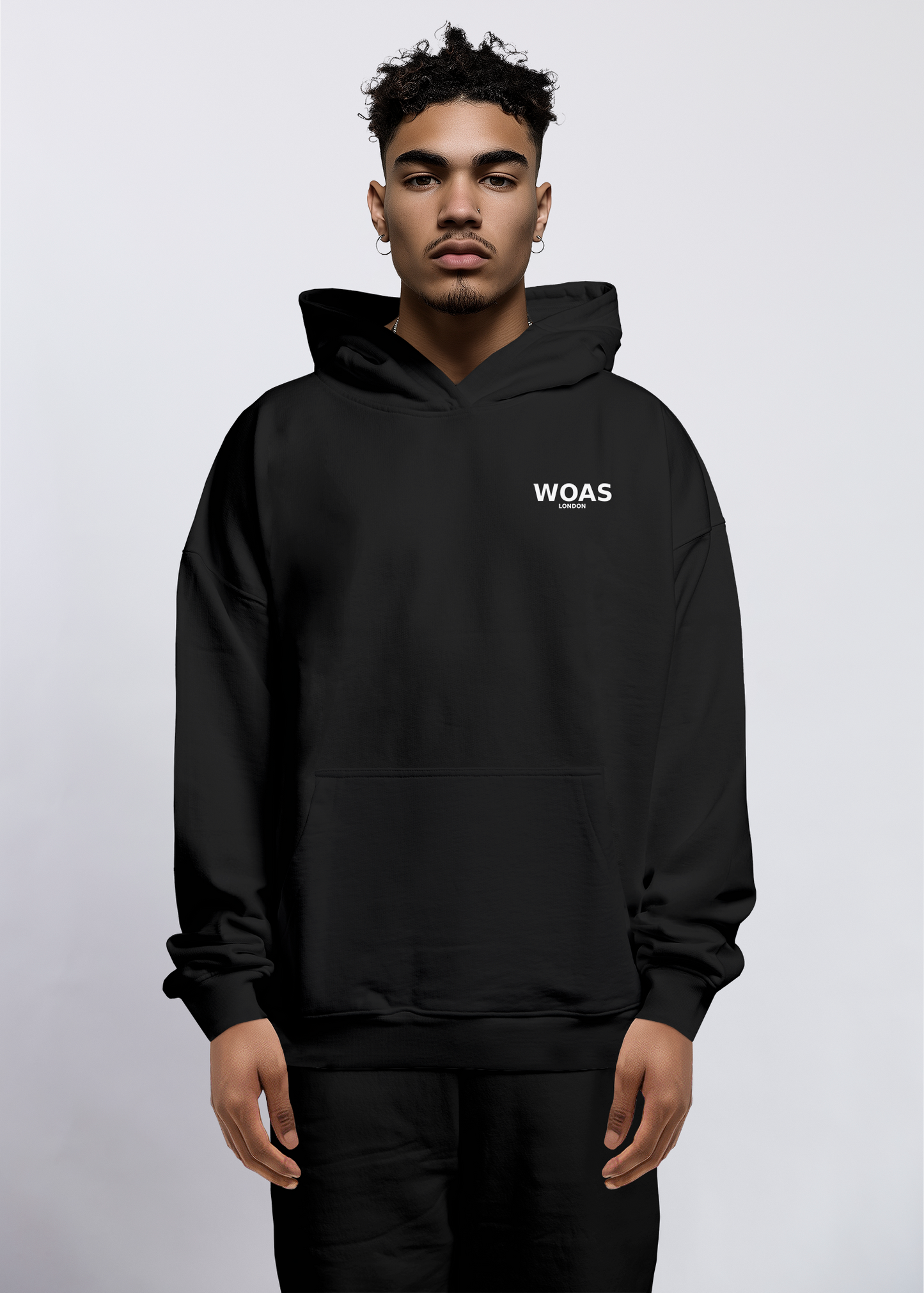 STAPLE HOODIE - BLACK